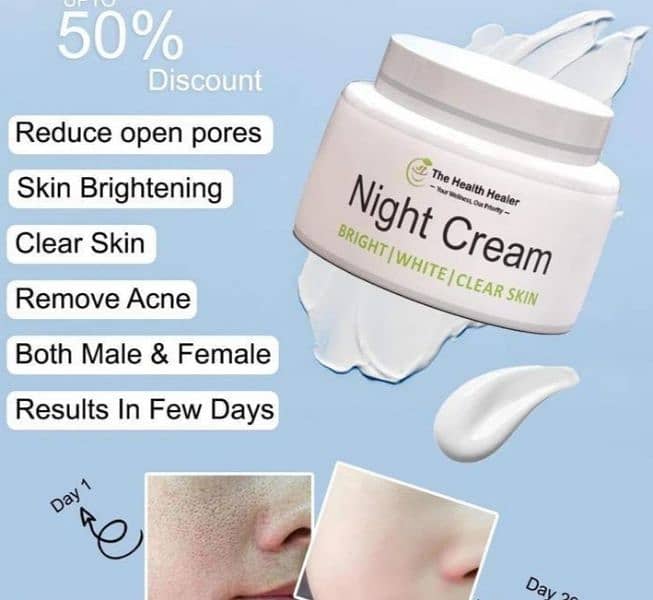 The Health Healer Night Cream For All Skins Types For All Ages